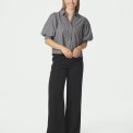 Neo Noir - Etta Stripe B Shirt - Dark Grey