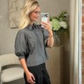Neo Noir - Etta Stripe B Shirt - Dark Grey