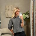 Neo Noir - Etta Stripe B Shirt - Dark Grey