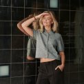 Neo Noir - Amoria Knit Cardigan - Grey melange