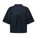 Neo Noir - Lotte C Poplin Shirt - Navy