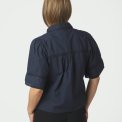 Neo Noir - Lotte C Poplin Shirt - Navy