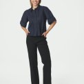 Neo Noir - Lotte C Poplin Shirt - Navy