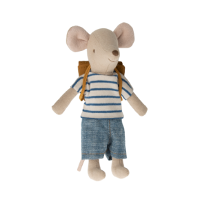 MAILEG - Cykel mus, Storebror med taske