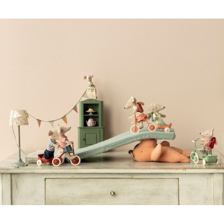 MAILEG - Cykel mus, Storebror - grn