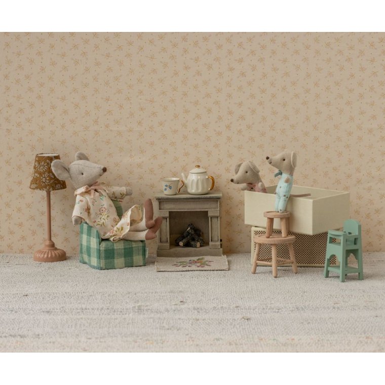 MAILEG - Tvillinger, Baby mus i tndstikske