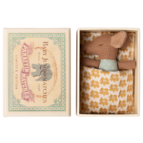 MAILEG - Sleepy wakey baby mus i tndstikske - Bl