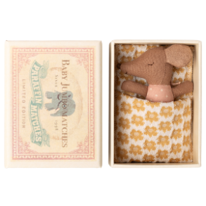 MAILEG - Sleepy wakey baby mus i tndstikske - Rosa