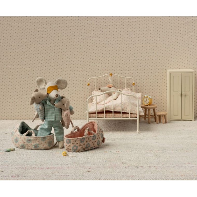 MAILEG - Babymus i babylift - Rosa