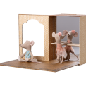 MAILEG - Ballet mus i dansestudie, Lillesster og lillebror