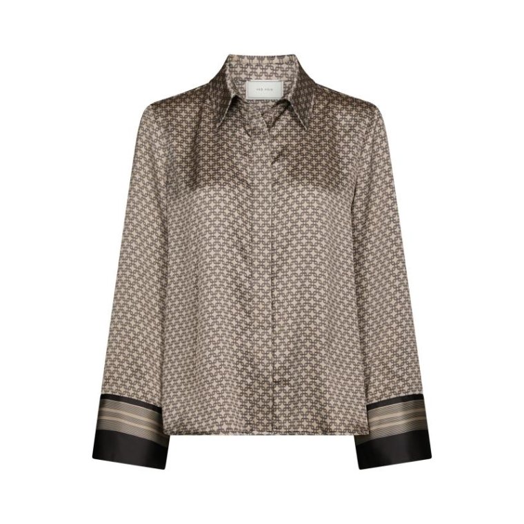 Neo Noir - Mistan Pattern Shirt - Beige
