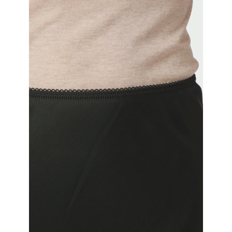 Neo Noir - Mindie Heavy sateen Skirt - Black