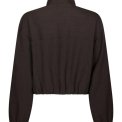 Neo Noir - Felicity Zip Jakke - Dark brown