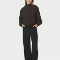 Neo Noir - Felicity Zip Jakke - Dark brown
