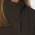 Neo Noir - Felicity Zip Jakke - Dark brown
