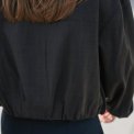 Neo Noir - Felicity Zip Jakke - Dark brown