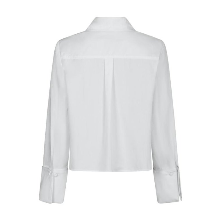 Neo Noir - Cam Poplin Shirt - Off White