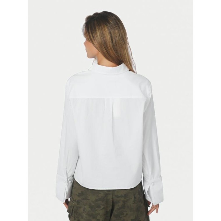 Neo Noir - Cam Poplin Shirt - Off White
