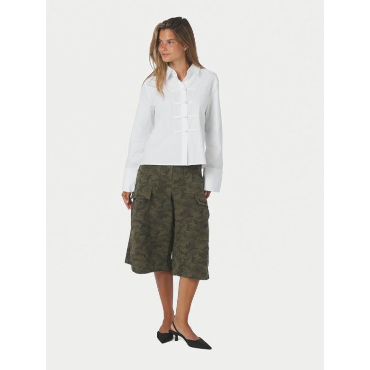 Neo Noir - Cam Poplin Shirt - Off White