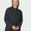 Neo Noir - Dita Check Shirt - DARK BLUE