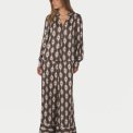 Neo Noir - Massima Ikat Blouse - Dark brown