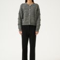 Karen By Simonsen - KBRosanne Cardigan - Dark Gray Melange