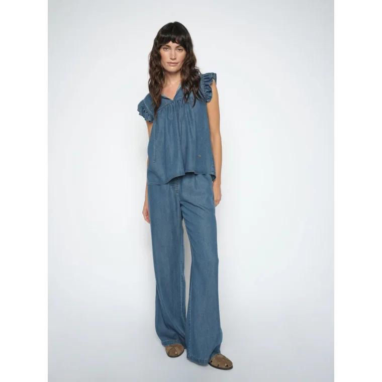 Mos Mosh - MMOlaya Lich Blouse - Blue