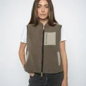MOS MOSH - MMRowe Eli Teddy Vest - Dusty Olive