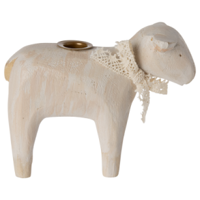 MAILEG - Lysestage, Lam - Rhvid