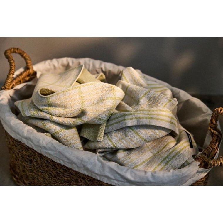 HUMDAKIN - kologiske Viskestykker 2-pak - Frosty Mist