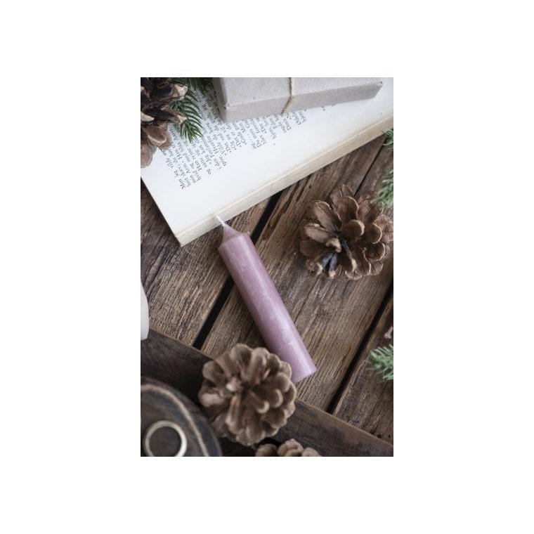 Ib Laursen - Bedelys gammelrosa rustik - 7 stk.