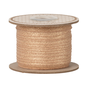 Maileg - B�nd, 25 m - Vintage rosa/guld