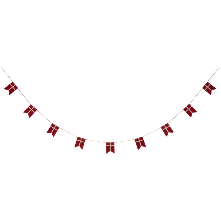 Mailag - Dannebrog, Flagguirlande