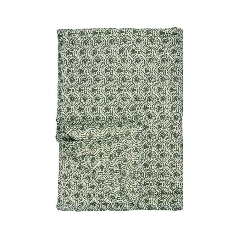 Ib Laursen - Quilt Ane hvid m/myrtle green mnster