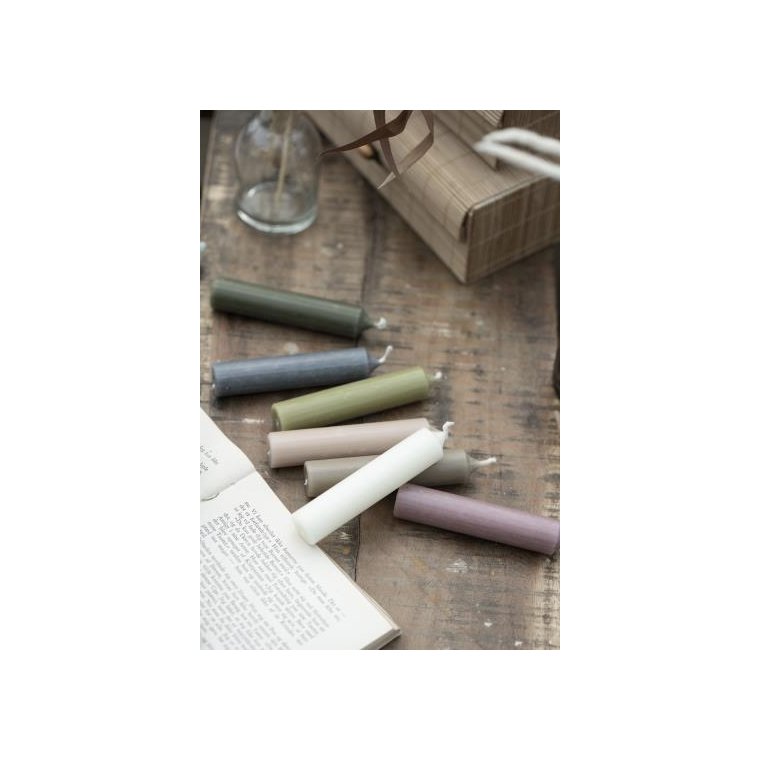 Ib Laursen - Bedelys hvid rustik - 7 stk.