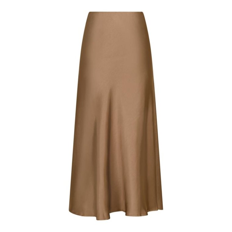 Neo Noir - Bovary Skirt - Dark Taupe