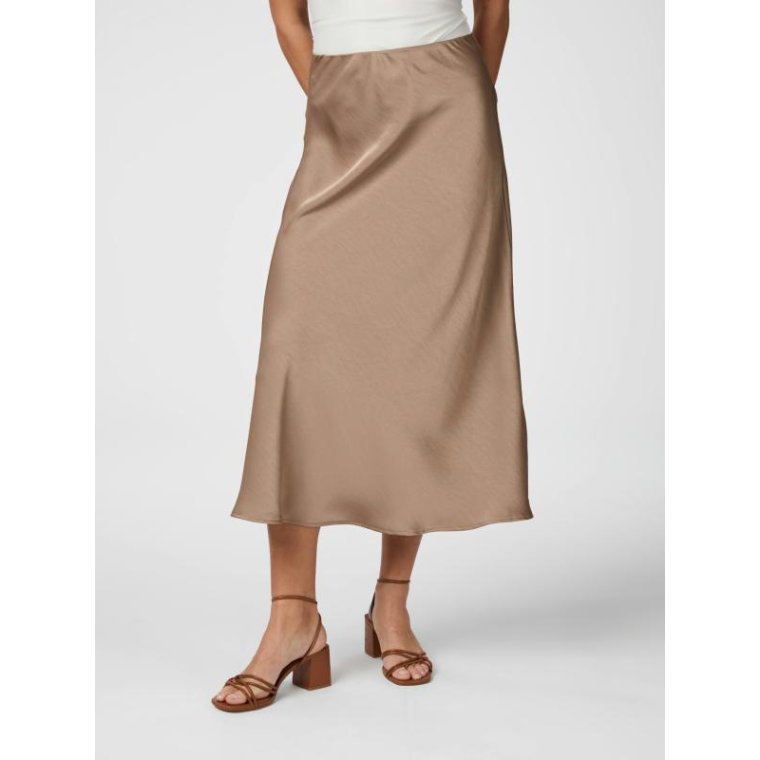 Neo Noir - Bovary Skirt - Dark Taupe