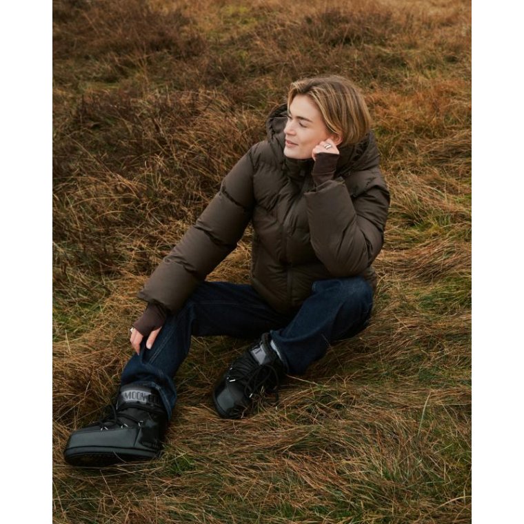 Neo Noir - Fox C Puffer Jacket - Dark brown