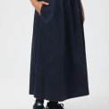 Neo Noir - YARA POPLIN SKIRT - Navy