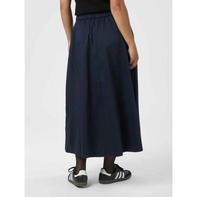 Neo Noir - YARA POPLIN SKIRT - Navy