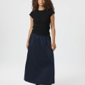 Neo Noir - YARA POPLIN SKIRT - Navy