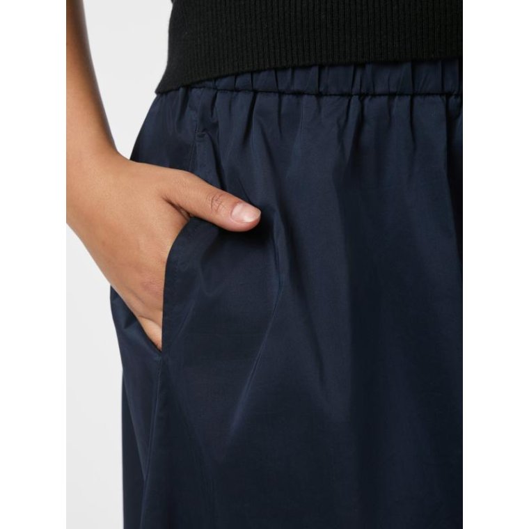 Neo Noir - YARA POPLIN SKIRT - Navy