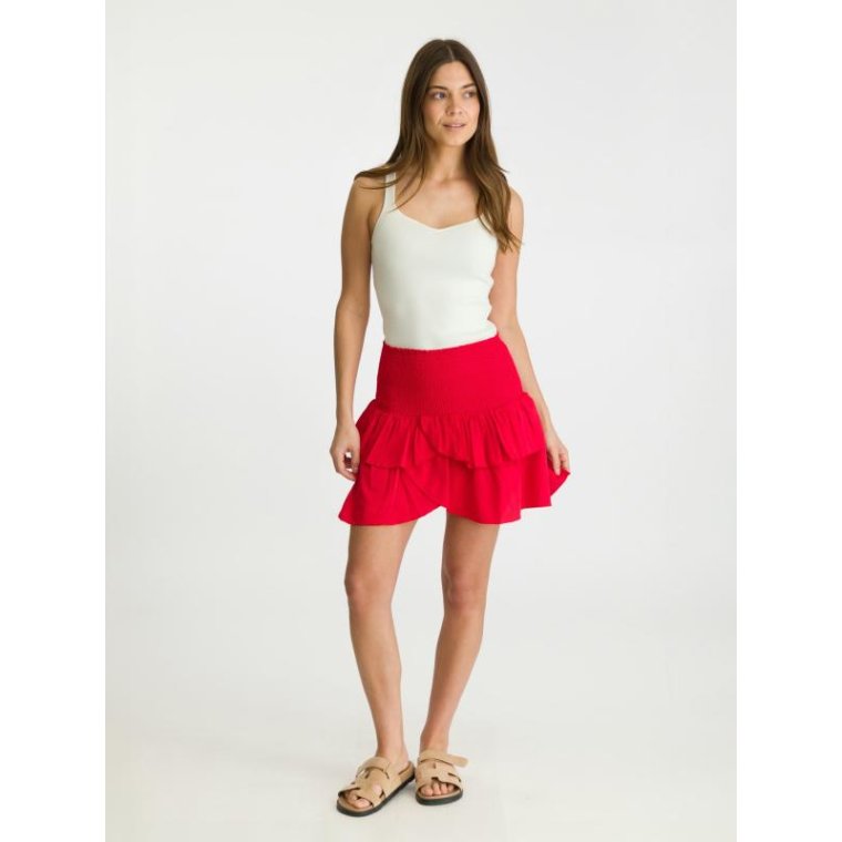 Neo Noir - Carin R Skirt - Red