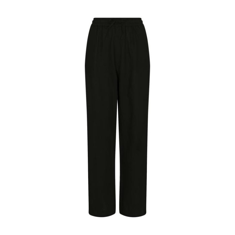 Neo Noir - SONAR LINEN PANTS - Black