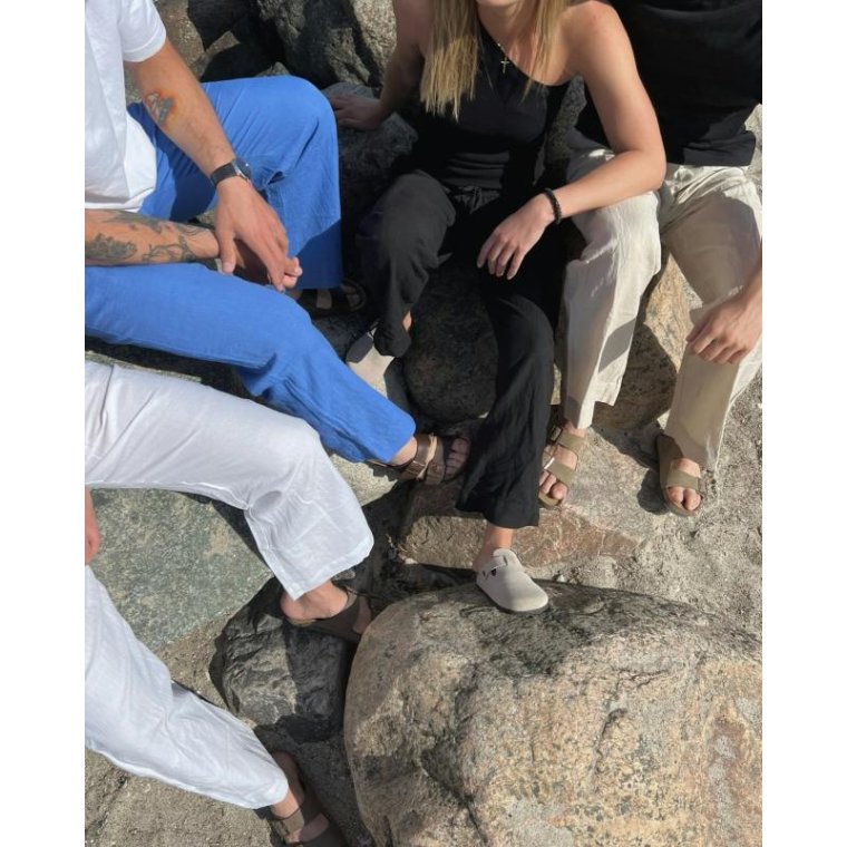 Neo Noir - SONAR LINEN PANTS - Black