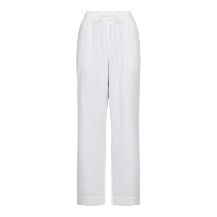 Neo Noir - SONAR LINEN PANTS - White