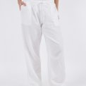 Neo Noir - SONAR LINEN PANTS - White