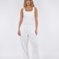 Neo Noir - SONAR LINEN PANTS - White