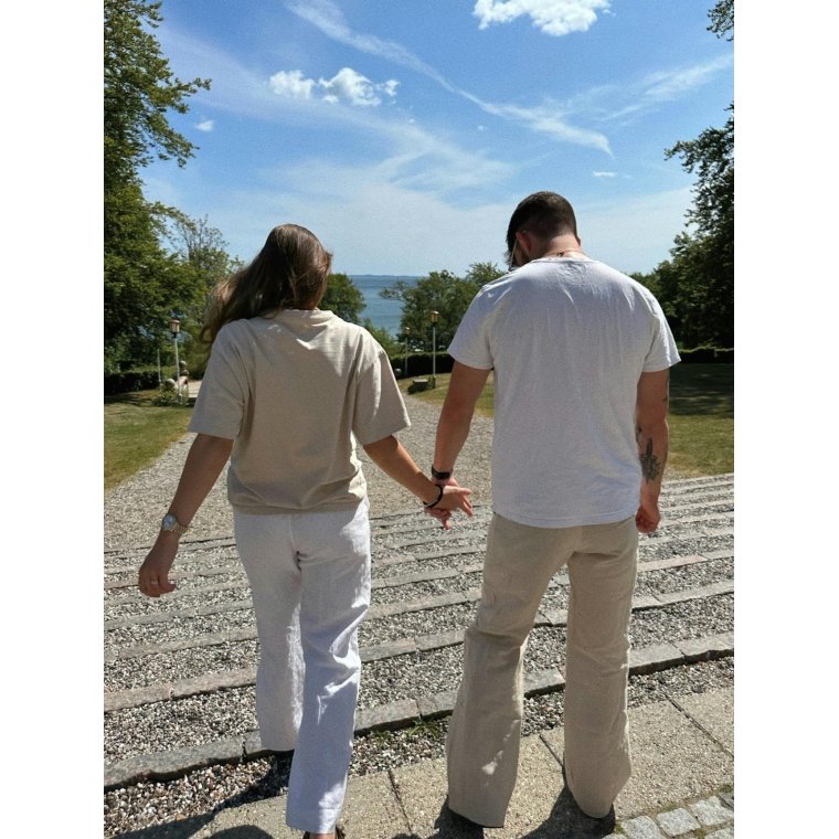 Neo Noir - SONAR LINEN PANTS - White