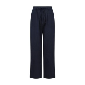 Neo Noir - SONAR LINEN PANTS - Navy